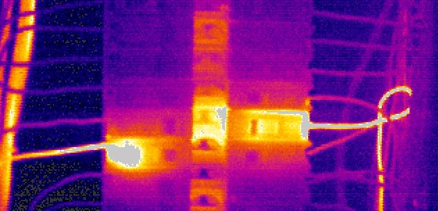 infrared detecting wiring defects